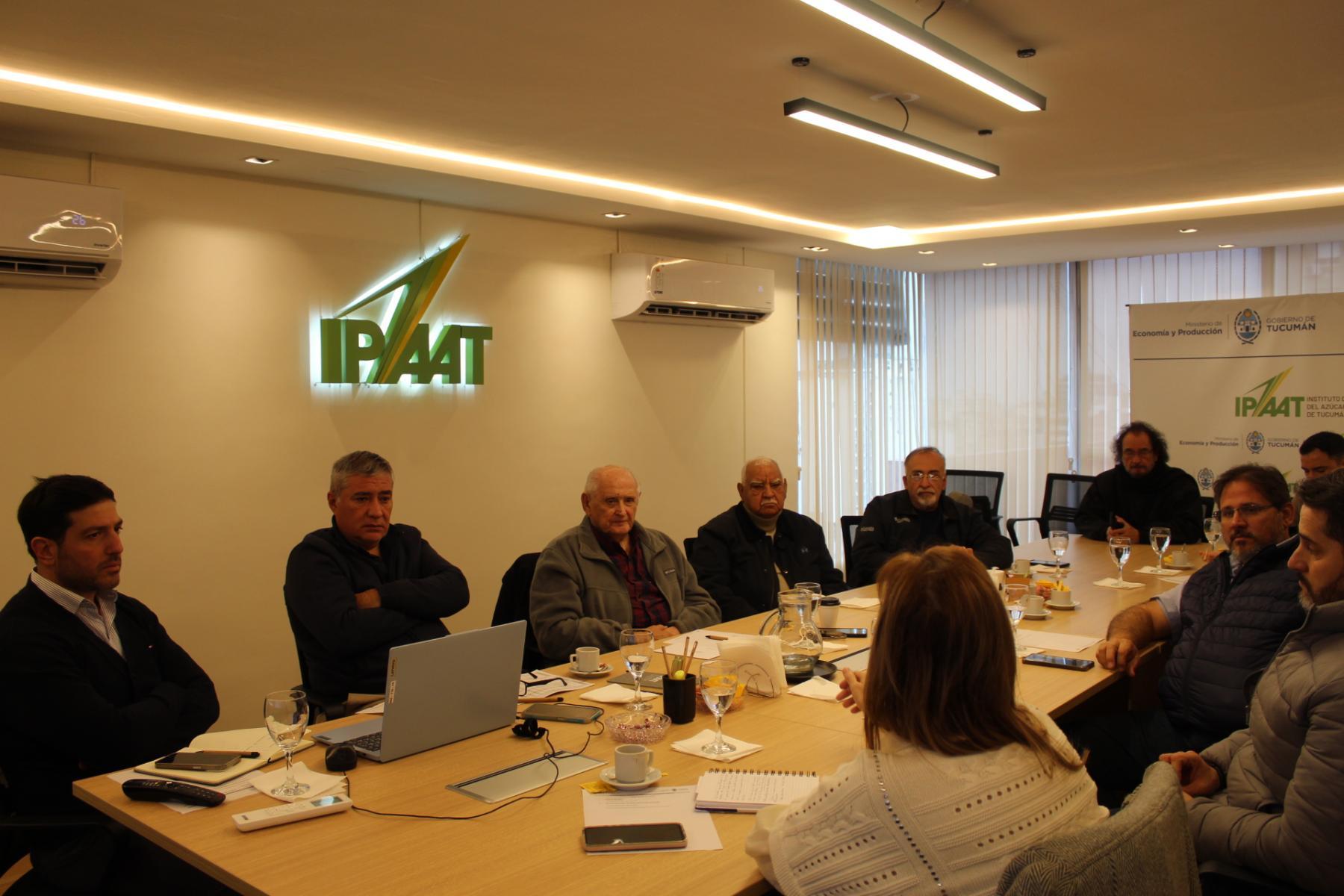 El IPAAT y el Comité de Productores Cañeros analizaron el avance de la zafra